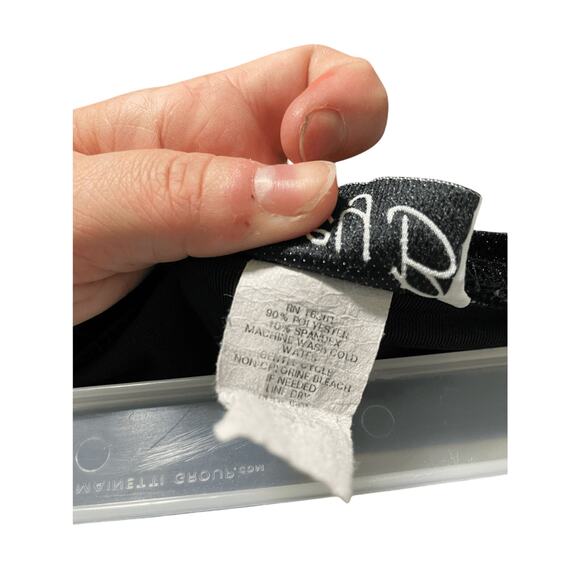 Vintage Joey B Women's Suede Fit and Flare Y2K Emo Grunge Goth Skirt Sz S - Picture 2 of 4